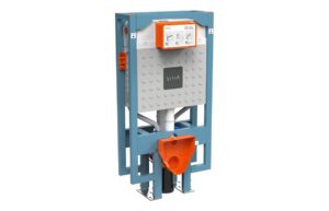 VitrA V-Fix Prime WH WC Frame & 8cm 2.5/4L Cistern (Floor/Wall Fix & Electric Connection)