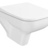 VitrA S20 Round SmoothFlush Wall Hung Pan Only - White