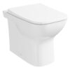 VitrA S20 Round SmoothFlush Back to Wall Pan Only - White