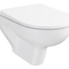 VitrA S20 Round SmoothFlush Compact Wall Hung Pan Only - White
