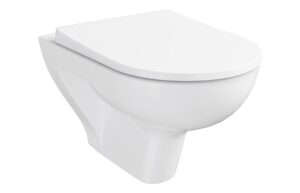 VitrA S20 Round SmoothFlush Compact Wall Hung Pan Only - White