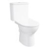 VitrA S20 Round SmoothFlush Comfort Height Close Coupled Open Back Pan Only - White