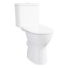 VitrA S20 Round SmoothFlush Comfort Height Close Coupled Open Back Pan Only - White