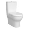 VitrA Zentrum SmoothFlush Open Back Close Coupled Pan Only - White
