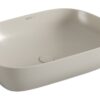 VitrA Geo 600x400mm 0TH Basin w/Overflow - White