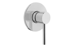 VitrA AquaCare Square Built-in Stop Mixer Valve - Chrome