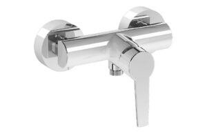 VitrA Suit Integrated Thermostatic Shower Mixer - Chrome