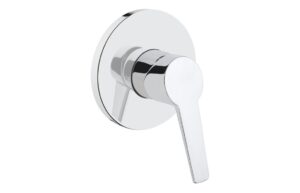 VitrA Solid S Wall Mounted Shower Mixer - Chrome