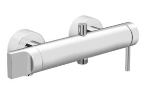 VitrA Origin Wall Mounted Shower Mixer - Matt Black
