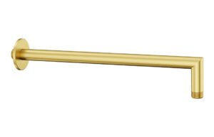 VitrA Origin Classic Ceiling Mounted Connection Pipe (Long) - Brushed Gold