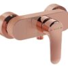 VitrA Root Round Wall Mounted Shower Mixer - Soft Gold