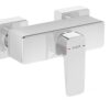 VitrA Root Square Wall Mounted Shower Mixer Valve - Matt Black