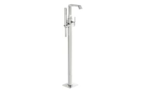 VitrA Suit Floor Standing Bath/Shower Mixer - Chrome