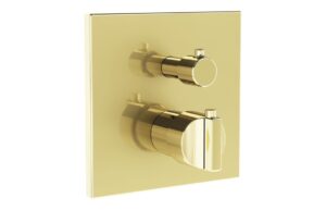VitrA Aqua Core Round Thermostatic Shower Mixer - Chrome