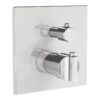 VitrA Suit Integrated Thermostatic Bath/Shower Mixer - Chrome