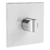 VitrA Suit Wall Mounted 3-Way Diverter - Gloss Black