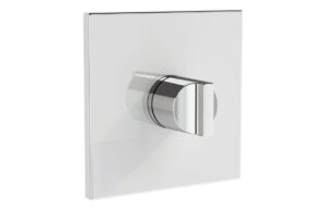VitrA Suit Wall Mounted 3-Way Diverter - Gloss Black