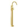 VitrA Origin Classic Floor Standing Bath/Shower Mixer - Brushed Gold