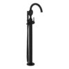 VitrA Origin Classic Floor Standing Bath/Shower Mixer - Matt Black