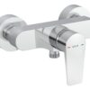 VitrA Flow Square Wall Mounted Shower Mixer - Matt Black