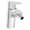VitrA Flow Round Bidet Mixer - Chrome