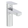 VitrA Flow Square Large Basin Mixer - Chrome