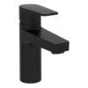 VitrA Flow Square Basin Mixer - Matt Black