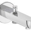 VitrA Root Round Wall Mounted Monohole Bath/Shower Mixer - Chrome