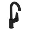 VitrA Flow Square Swivel Basin Mixer - Matt Black