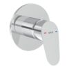 VitrA Flow Soft Integrated Shower Mixer Valve - Chrome