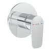 VitrA Flow Soft Integrated Shower Mixer Valve - Matt Black