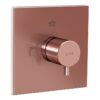 VitrA Root Square 3-Way Diverter - Soft Gold