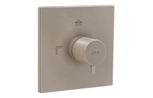 VitrA Root Square 3-Way Diverter - Soft Copper