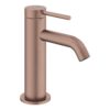 VitrA Minimax Round Standard Basin Mixer - Brushed Bronze