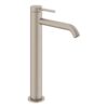 VitrA Minimax Round Tall Basin Mixer - Brushed Nickel