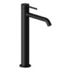 VitrA Minimax Round Tall Basin Mixer - Matt Black