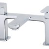 VitrA Square Wall Mounted Bath Filler - Chrome
