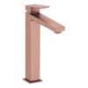 VitrA Minimax Square Tall Basin Mixer - Brushed Bronze