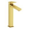 VitrA Minimax Square Tall Basin Mixer - Brushed Brass