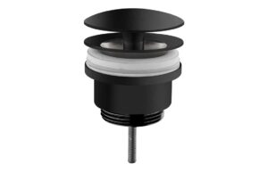 VitrA Universal Waste (Free-Flowing) - Matt Black