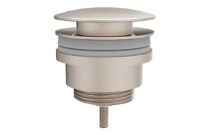 VitrA Universal Waste (Push-Open) - Brushed Nickel