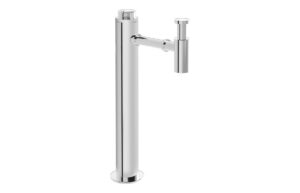 VitrA Complementary Floor Standing Bottle Trap - Chrome