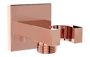 VitrA Root Square Built-In Hand Shower Outlet - Brushed Nickel