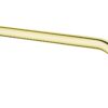 VitrA Origin Classic Ceiling Mounted Connection Pipe (Long) - Brushed Nickel