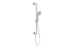 VitrA Origin Classic Hand Shower w/Slide Rail & Wall Outlet - Matt Black