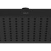 VitrA Aqua Core Square 200x200mm Showerhead - Matt Black