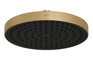 VitrA Aqua Core Round 250x250mm Showerhead - Brushed Bronze