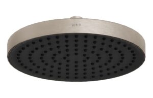 VitrA Aqua Core Round 250x250mm Showerhead - Matt Black