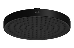 VitrA Aqua Core Round 250x250mm Showerhead - Gloss Black