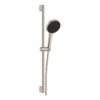 VitrA Aqua Core Round 1 Function Handshower & Rail Kit - Matt Black